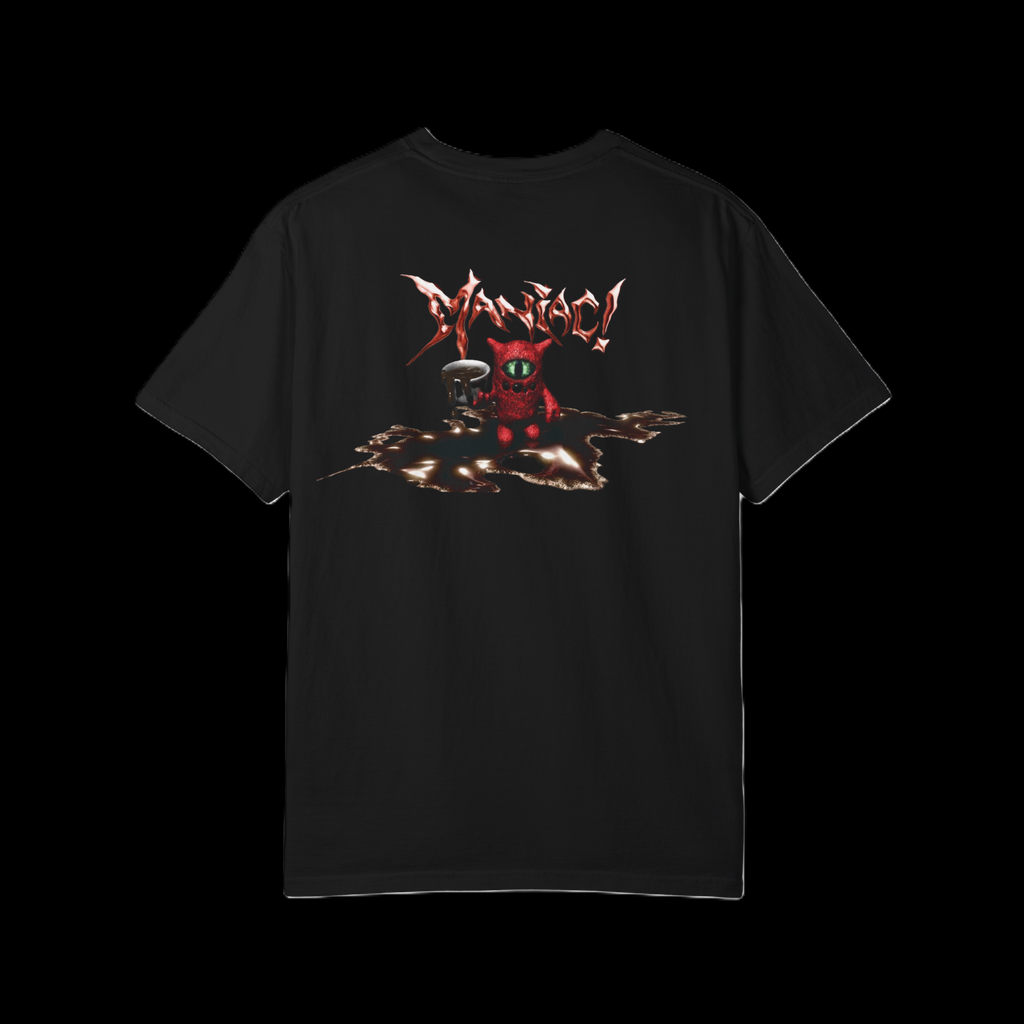 "Maniac! Coffee"  — T-Shirt