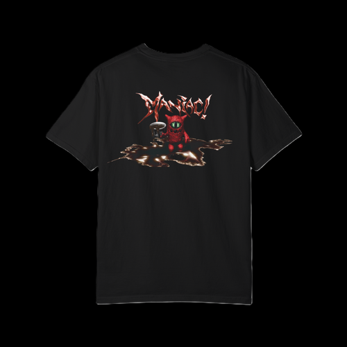"Maniac! Coffee"  — T-Shirt